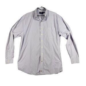 Vineyard Vines Murray Shirt Men XL‎ Classic Fit Purple Plaid Performance